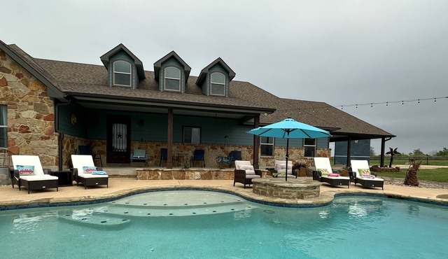 It's Always 5 O'Clock By This Country Pool