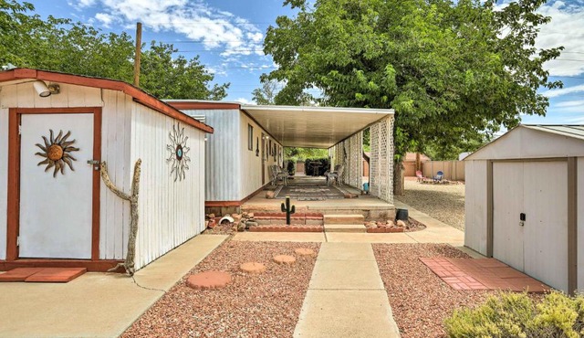 Ivins Retreat with Private Yard and Mtn Views!