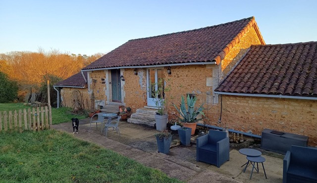 J 'oie' de vivre-Ferienhaus, 1 Schlafzimmer, Privacy, Aussicht, hundefreundlich.