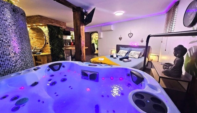 Jacuzzi relaxation near Colmar