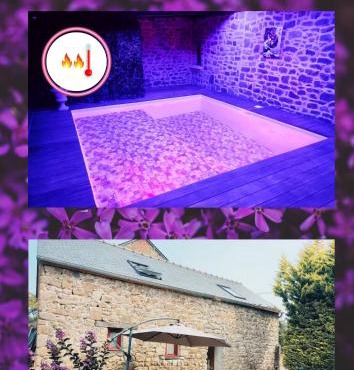 Jacuzzi XXL avec Charme et Caractères de campagne