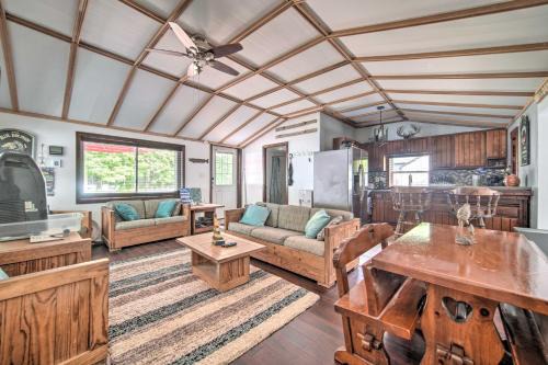 Jamestown Retreat with Hot Tub - Walk to Lake!