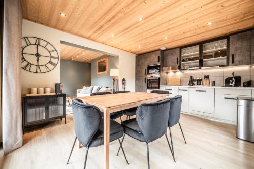 Janin 3 Charmant appartement rénové avec 2 chambres et espace cabine