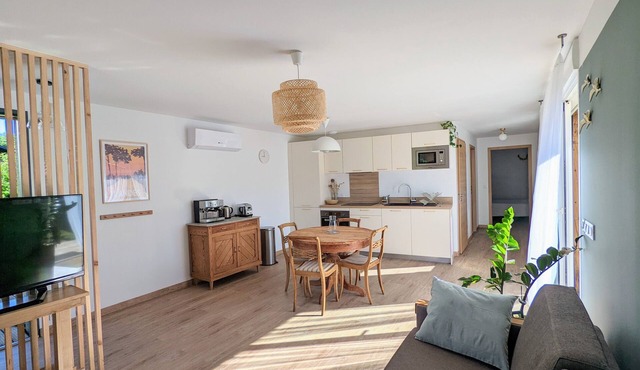 Jasmin Maison chaleureuse au calme *Côte landaise*