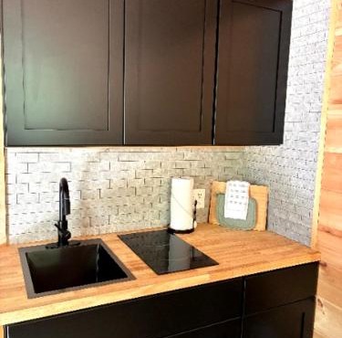Jasper Tiny Home Hideaway with Wood-Burning Hot Tubs