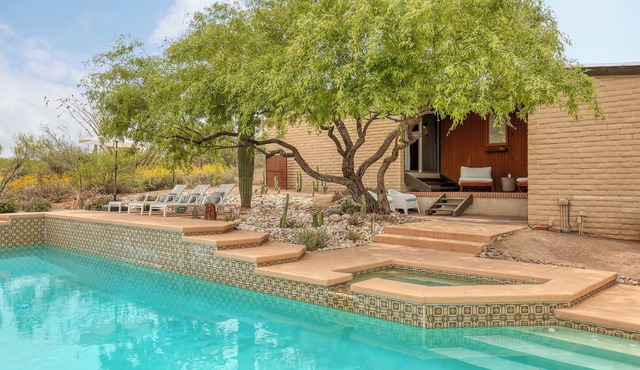 Javelina House Mid-Century Desert Oasis with optional heated pool