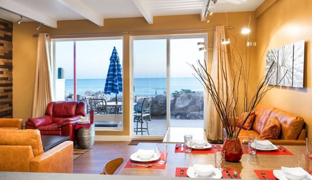 Jaw-Dropping Beach-Front Retreat!