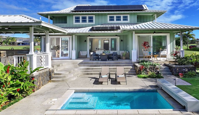 JC Surf House: Elegant 5BR w/Pool, BBQ & Ocean Views