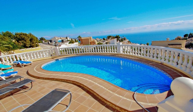 Jean - sea view villa with private pool in Benitachell