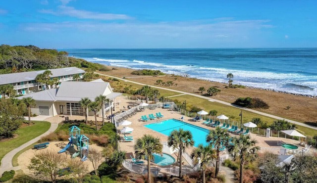 Jekyll Island 2Queen Studio Gym/Pool