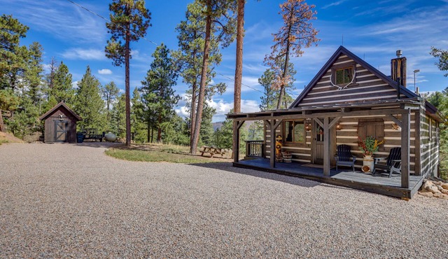 Jemez Springs Cabin w/Stunning Mtn Views!