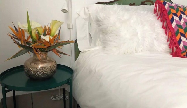 Jewel-box Studio near Lake Merritt. Work station