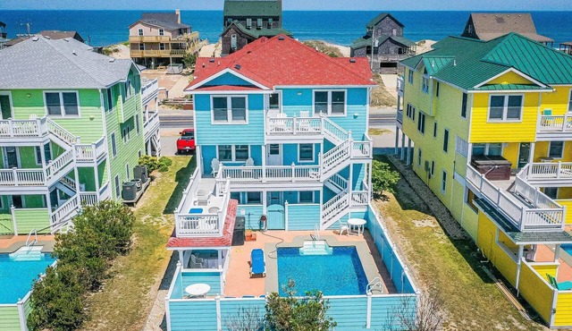 Jockey's Ridge Haven - NH MP 13, Pool-Open Now for 2026, Cabana, Hot Tub, Pets OK, YR Flex Stays