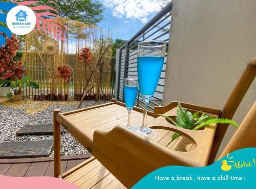 Johor Bahru Villa-KTV Pool Bbq Netflix Soccer-AlohaGardenVilla by RumahAku JB Homestay