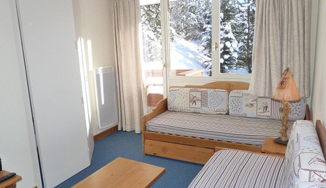 Joli 2 pièces cabine 6 pers., ski aux pieds, exposé sud - FR-1-178-182