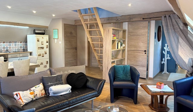 Joli appartement Atypique au dernier étage de l ancienne forge