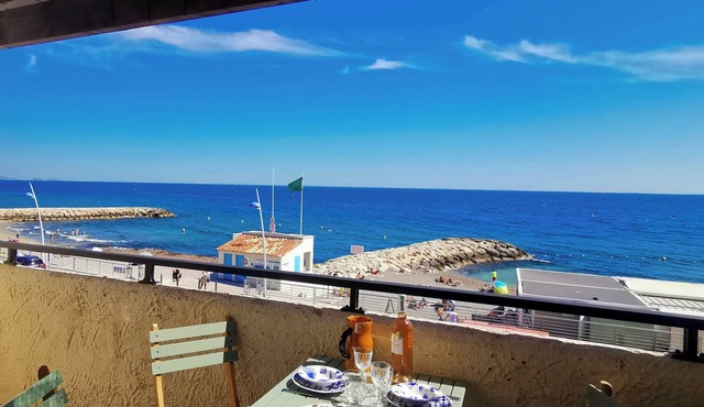 Joli Appartementclimatisé en Front de mer Avec Terrasse