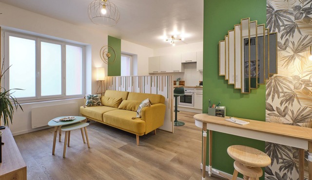 Joli Appartement 2 Chambres Wifi Centre Ville