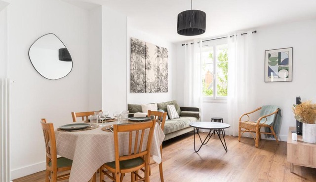 Joli Appartement avec Garage sur l'Île de Nantes