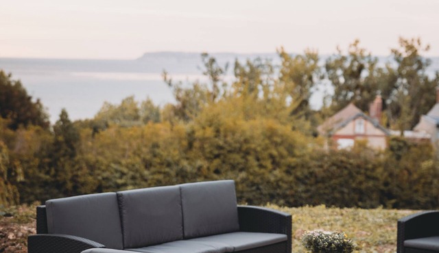 Joli Appartement Dans Propriété Normande Surplombant la mer