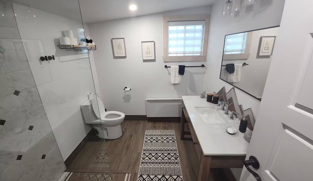 Joli Chalet au bord de l'eau tout équipé à 1 heure de montréal