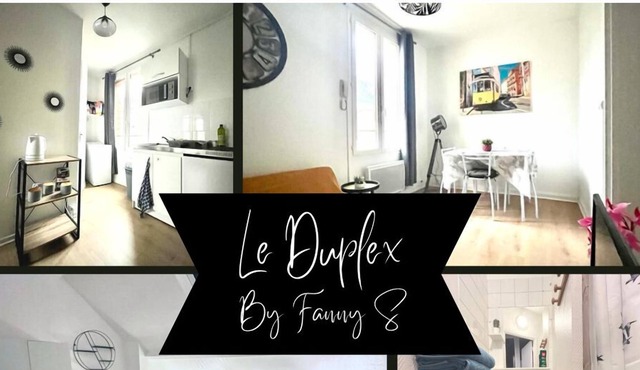 Joli Duplex Tout Équipé Centre-ville Wifi Gratuit Netflix 1/2 Pers