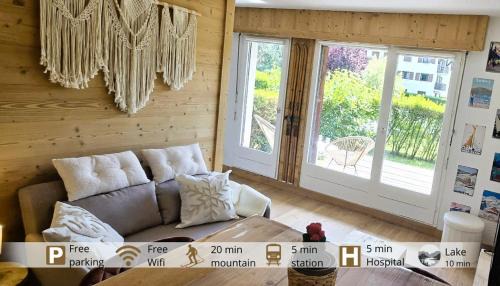 Joli studio avec terrasse