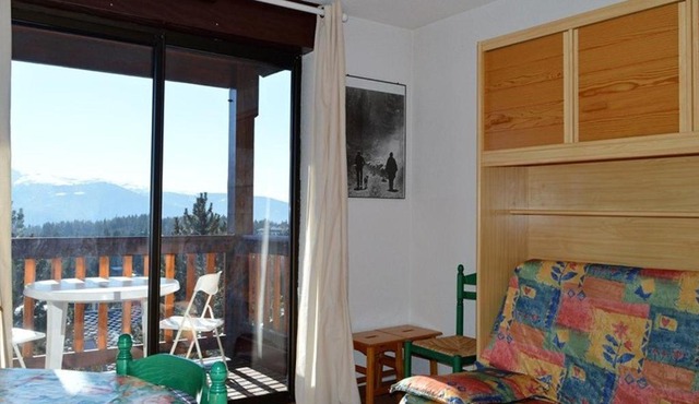 Joli studio cabine 4 pers, balcon, PKG, Bolquère-Pyrénées 2000 - FR-1-592-14