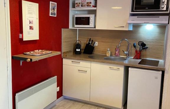 Joli studio cabine rénové proche des pistes