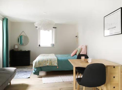 Joli studio zen et cozy au coeur de Saint Claude