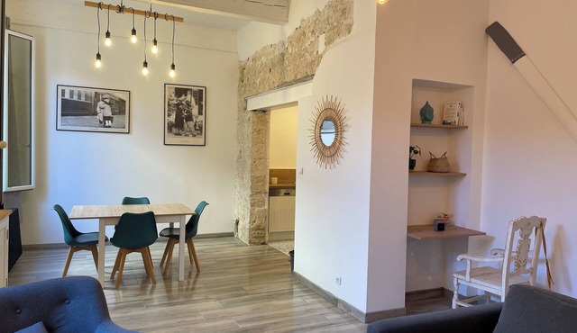 Joli T2 Dans le Centre de Mèze