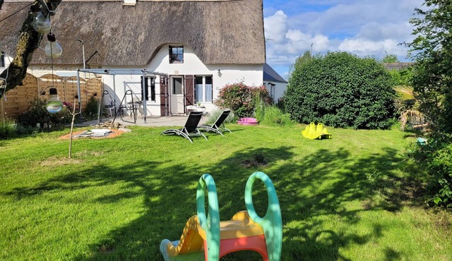 Jolie Chaumière au Coeur des Marais de la Grande Brière à 30 mn des Plages