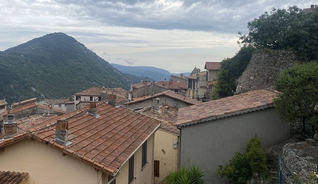Jolie Maison de Campagne à Peille vue mer