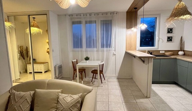 Jolie Maison de 40m2 Avec Jardin Proche Paris et Disneyland Gare rer A