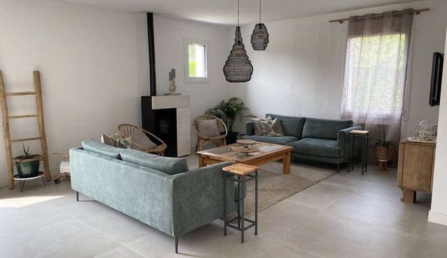 Jolie Maison Lumineuse, 5 Chambres, 10 Personnes