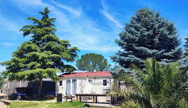 Jolie Mobil Home Dans un Écrin de Verdure au Calme Accès Piscine 20' des Plage