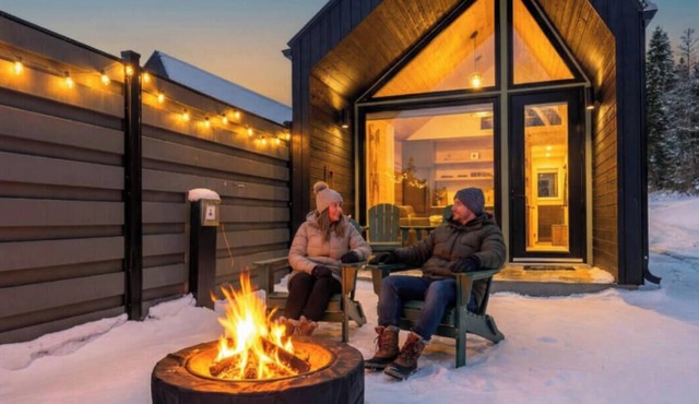 Jolie Vie Wellness Retreat - Wood Tiny Home #5