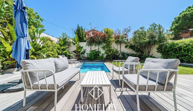 Jolie Villa Avec Piscine à Deux pas de la Plage