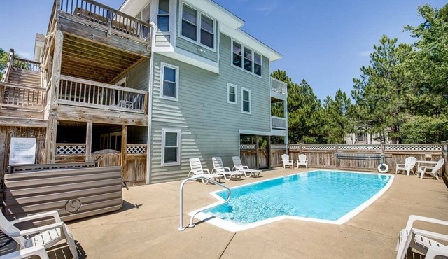 Jones Beach House | 1200 ft from the beach | Private Pool, Hot Tub | Corolla