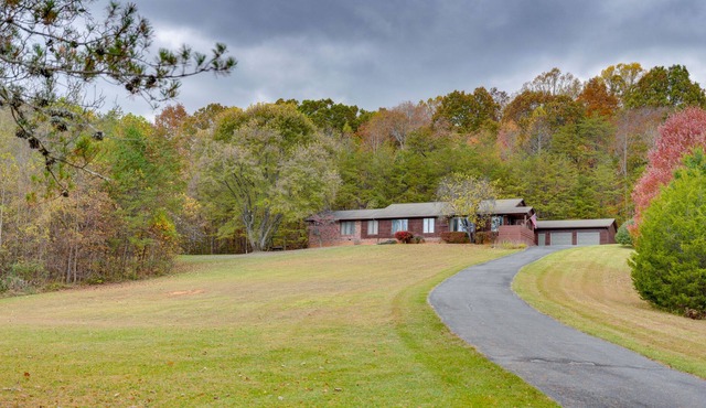 Jonesborough Home on 8 Acres w/ Mountain Views!