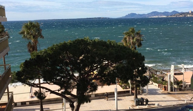 JUAN LES PINS STUDIO SEA VIEW