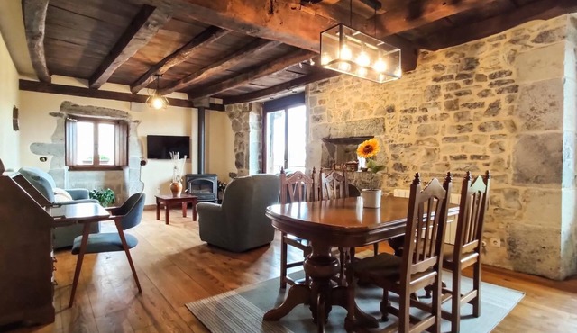 Juansarenea -Suzar: Spacious, cozy house with views in Navarre