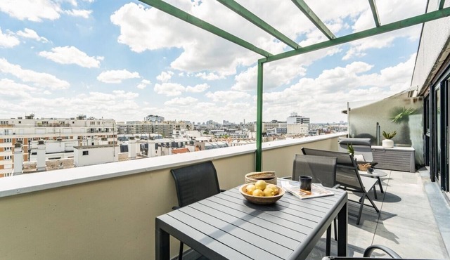 Judson - 2 chambres et terrasse à Charonne (11 Arr.)