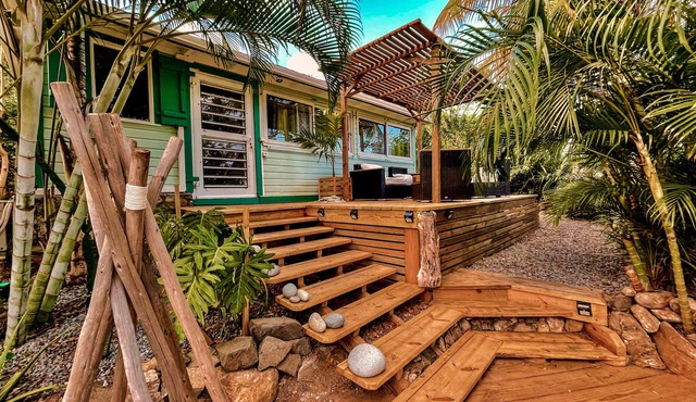 Jungle Cottage Orient Bay: Charming and authentic