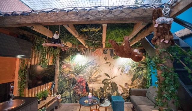 ⭐️JUNGLE ROOM⭐️évadez vous❤️cosy luxe❤️gare/autoroute⭐️