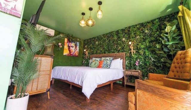 Jungle Room #7 – Retro 1960s Motel Near Chattanooga
