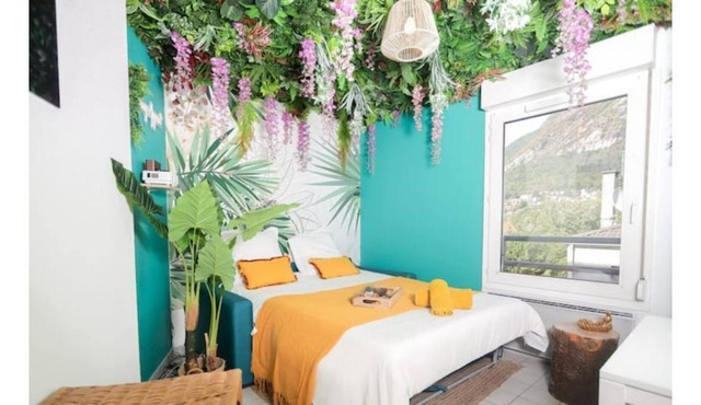 Jungle studio near the train station - Bloomy Appart