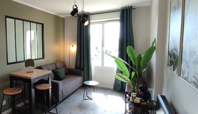 Jungly Appart By Lyonbnb - Eurexpo Moderne Cocooning Calme Nature