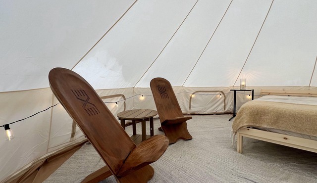 Juniper Bell Tent near Peggy's Cove