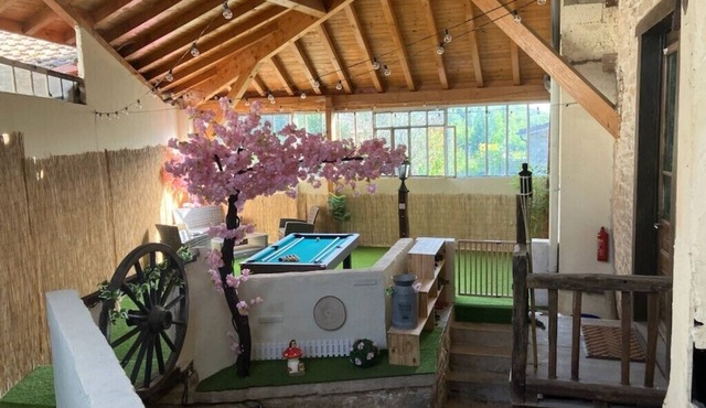 Jura DUPLEX 12 persons with playroom and relaxation!